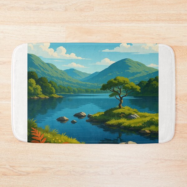 Item preview, Daytime View of Lakes and Hills in Killarney, Ireland designed and sold by Places On Earth.