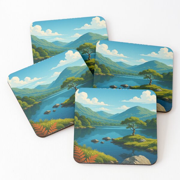 Item preview, Daytime View of Lakes and Hills in Killarney, Ireland designed and sold by Places On Earth.