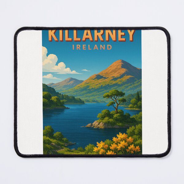 Item preview, Lakeside Vista in Killarney National Park, Ireland designed and sold by Places On Earth.