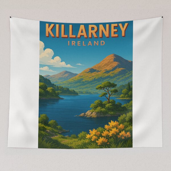Item preview, Lakeside Vista in Killarney National Park, Ireland designed and sold by Places On Earth.