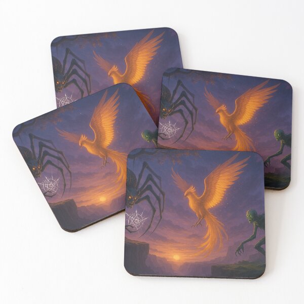 Item preview, Tsuchigumo, Simurgh and Drekavac 13 designed and sold by AIfolklore.