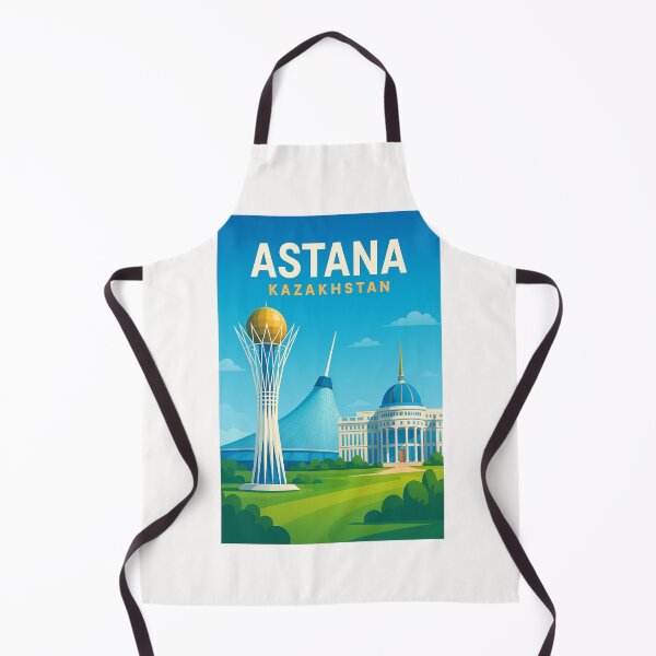 Item preview, Bayterek Tower and Presidential Palace in Astana, Kazakhstan designed and sold by Places On Earth.