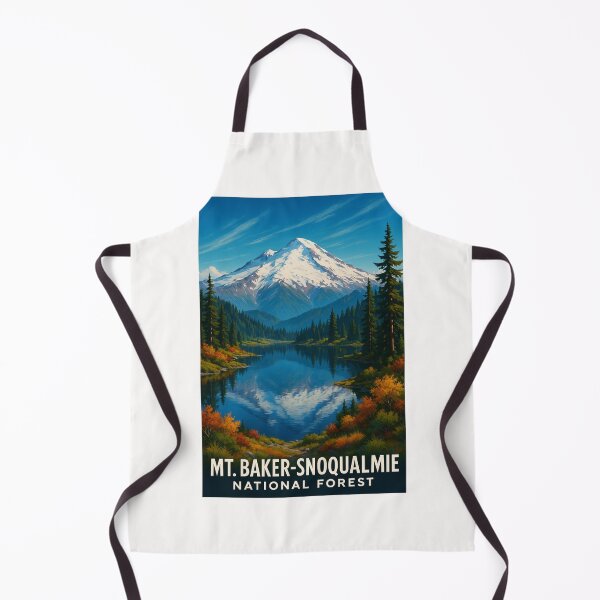 Item preview, Mount Baker Reflected in Alpine Lake, Snoqualmie National Forest designed and sold by Places On Earth.