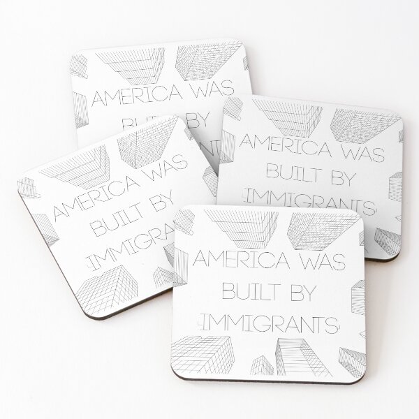 Item preview, America Was Built by Immigrants  designed and sold by GratefuLoui.