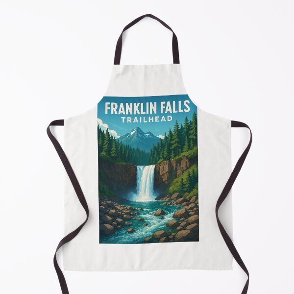 Item preview, Franklin Falls and Mountain Backdrop near Snoqualmie Pass designed and sold by Places On Earth.