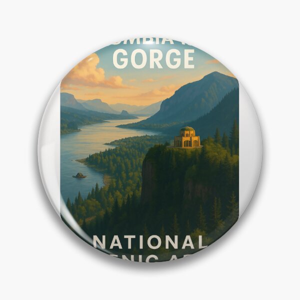 Item preview, Columbia River Gorge and Vista House at Sunset designed and sold by Places On Earth.