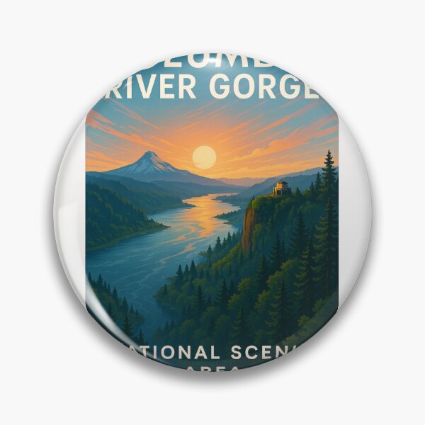 Item preview, Sunset Over Columbia River Gorge and Mount Hood designed and sold by Places On Earth.