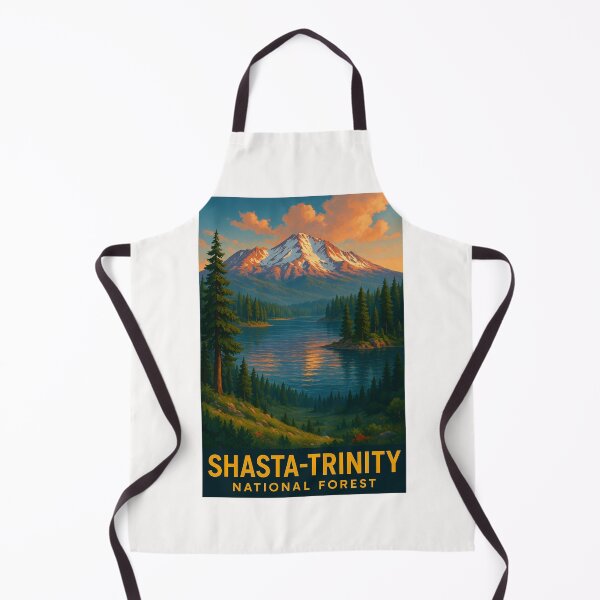 Item preview, Mount Shasta Reflected in Lake, Shasta-Trinity National Forest designed and sold by Places On Earth.
