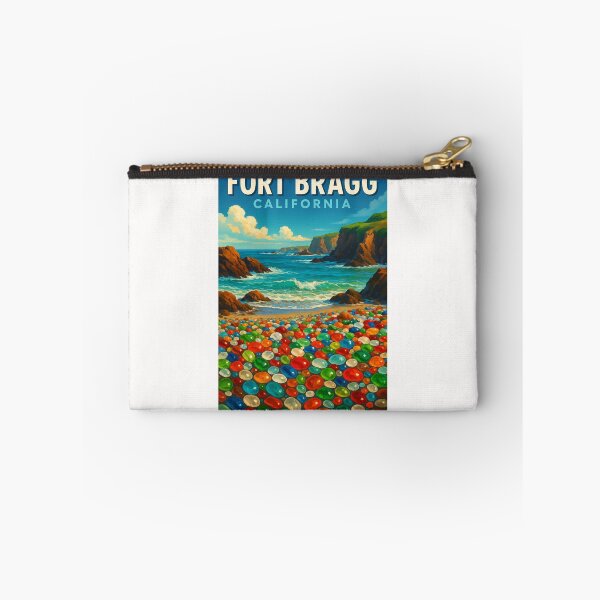 Item preview, Colorful Glass Beach in Fort Bragg, California designed and sold by Places On Earth.