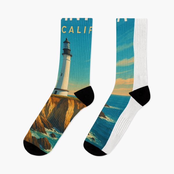 Item preview, Point Arena Lighthouse on California’s Coastal Cliffs designed and sold by Places On Earth.