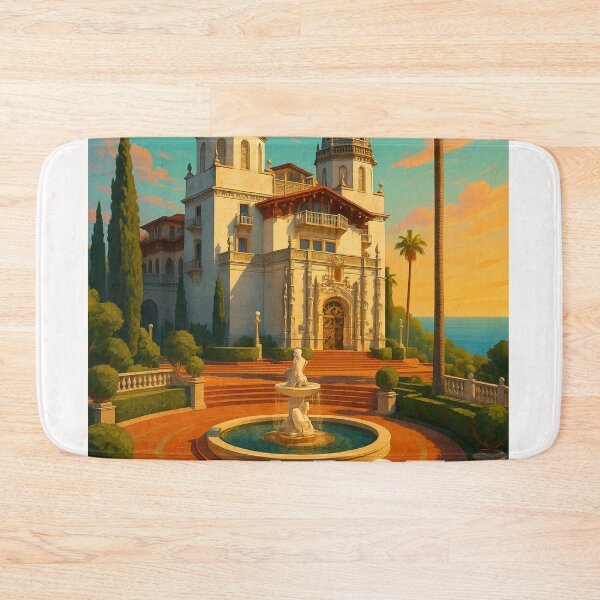Item preview, Hearst Castle Entrance and Courtyard, San Simeon designed and sold by Places On Earth.