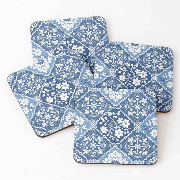 Item preview, Blue Floral Pattern designed and sold by Kayslab.