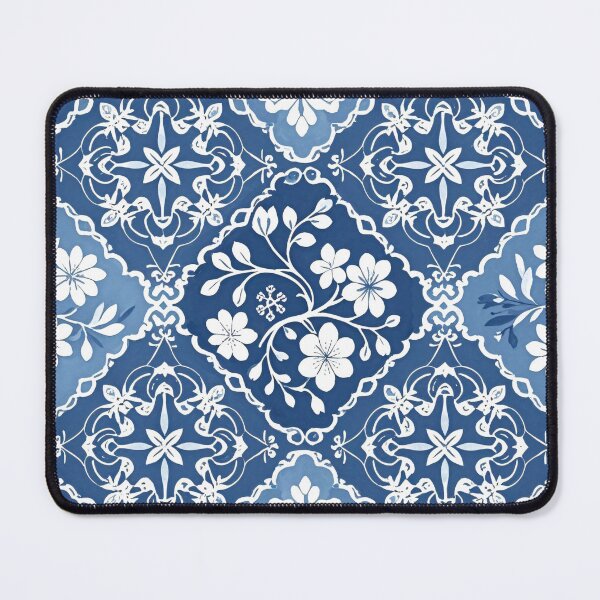 Item preview, Blue Floral Pattern designed and sold by Kayslab.
