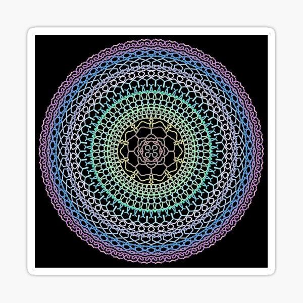 Item preview, Mandala Rose d'Éternité – Harmonie sacrée en fleurs designed and sold by Mandaladian.