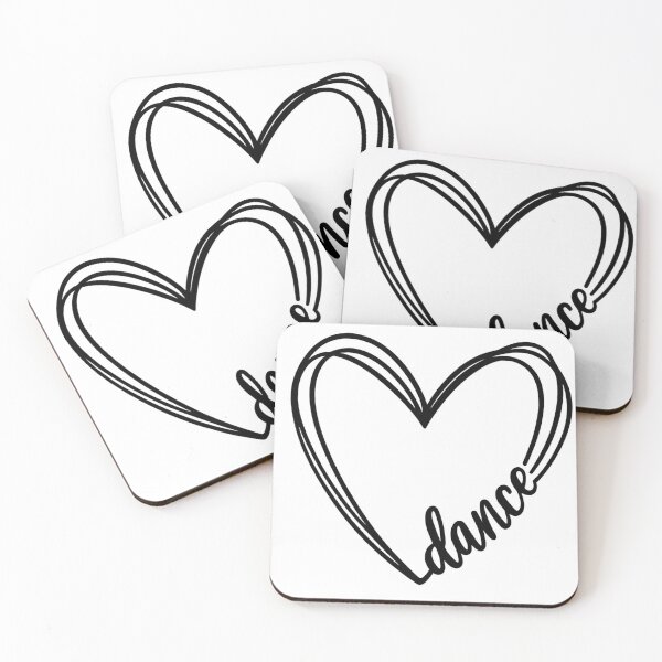 Item preview, Minimalist Heart Dance Script – Hand Drawn Line Art designed and sold by haitrieuic96.