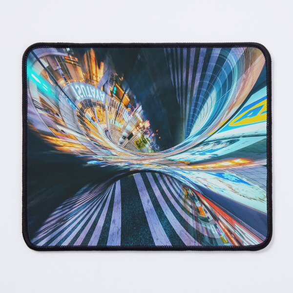 Item preview, Tokyo Japan Cyberpunk Futuristic Spiral Art Shibuya designed and sold by Altered Scenez Artworks.