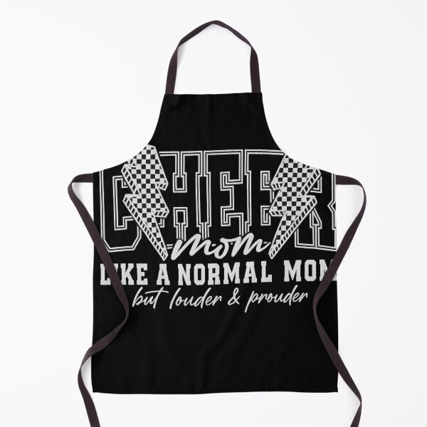 Item preview, Cheer Mom Typography with Checkered Lightning and Bold Motto designed and sold by haitrieuic96.