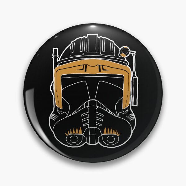 Item preview, Commander Cody White Orange Print designed and sold by JurgenRichard.