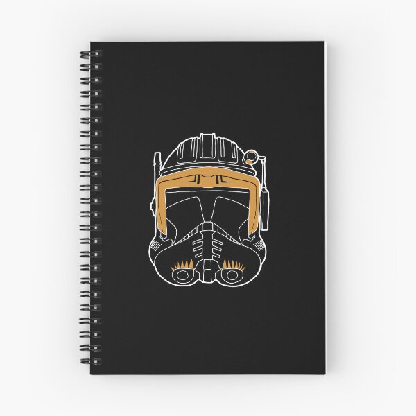 Item preview, Commander Cody White Orange Print designed and sold by JurgenRichard.