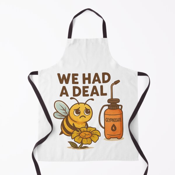 Item preview, We Had a Deal – Sad Bee Anti-Pesticide Message designed and sold by Lacritsa .