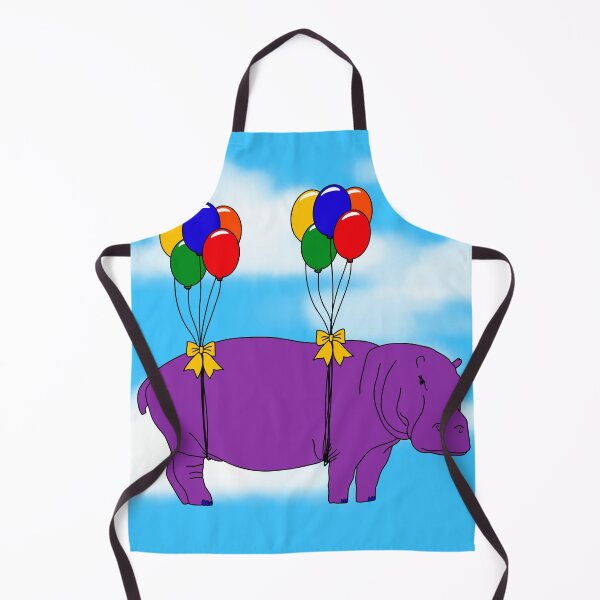 Item preview, Hungry Helium Hippo designed and sold by NomadicMermaid.