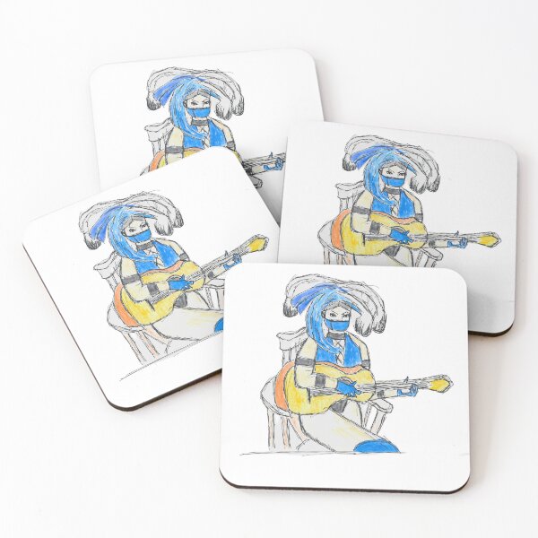 Artikelvorschau, Kitana spielt Gitarre entworfen und verkauft von ArtfulThingies.