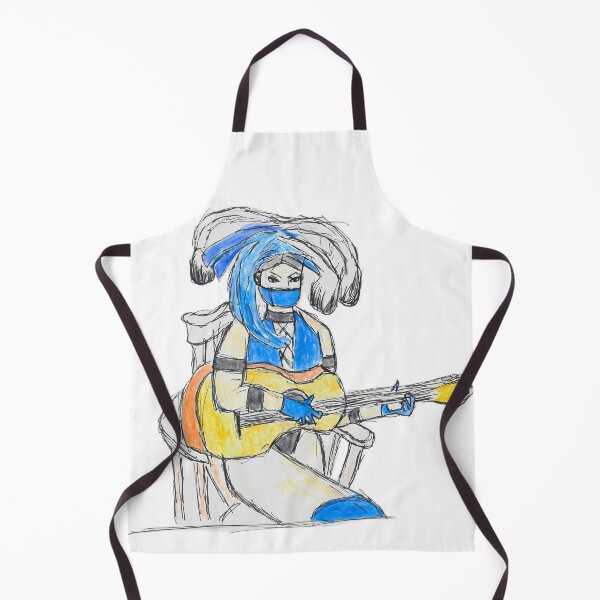 Artikelvorschau, Kitana spielt Gitarre entworfen und verkauft von ArtfulThingies.