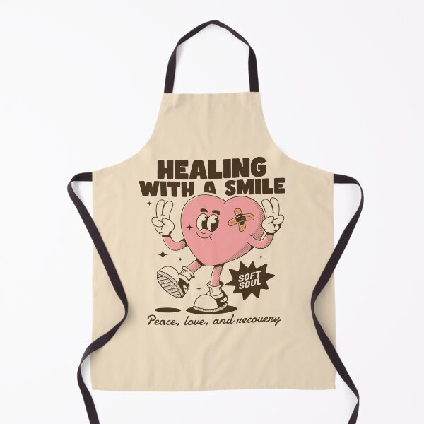 Item preview, Healing With a Smile – Cute Heart Character Spreading Positivity designed and sold by adipra.