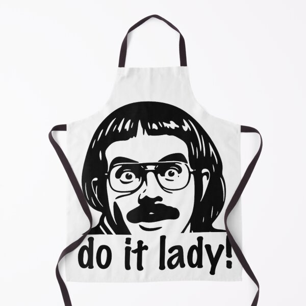 Item preview, Do It Lady Retro Humor Shirt – Funny Bold Quote with Vintage Face Art designed and sold by RenettaFunky.