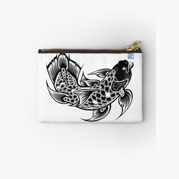 Item preview, Irezumi Coelacanth designed and sold by PaleoPanthera.