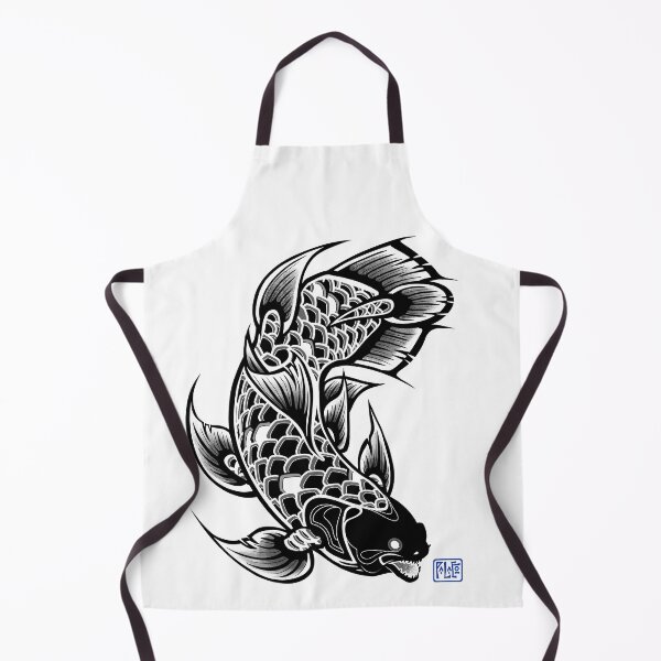 Item preview, Irezumi Coelacanth designed and sold by PaleoPanthera.