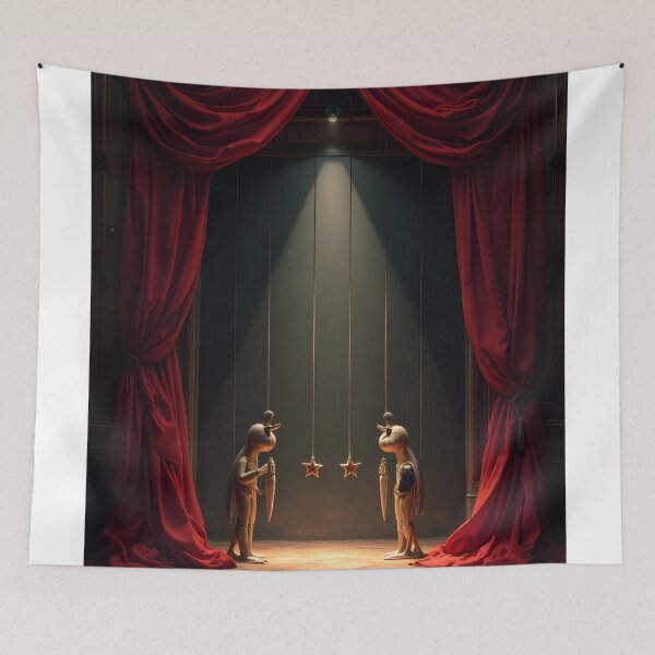 Item preview, The Puppeteers' Silent Dance designed and sold by oanaunciuleanu.
