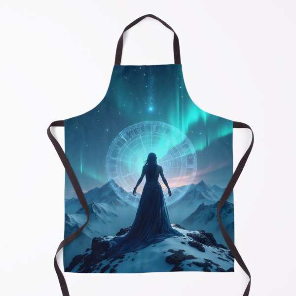 Item preview, Celestial Gateway: The Northern Light Sentinel designed and sold by oanaunciuleanu.