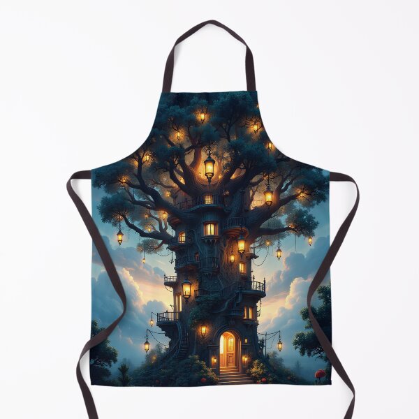 Item preview, The Enchanted Treehouse of Light designed and sold by oanaunciuleanu.
