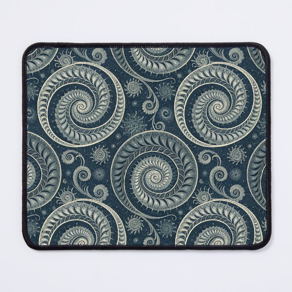 Item preview, Intricate Spiral Mandala Seamless Pattern, POD Design, Cosmic Swirl Art designed and sold by KlarkiteTees.