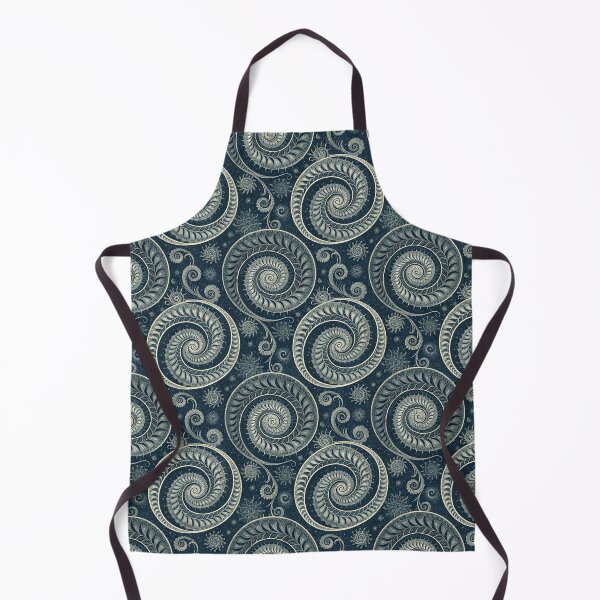 Item preview, Intricate Spiral Mandala Seamless Pattern, POD Design, Cosmic Swirl Art designed and sold by KlarkiteTees.