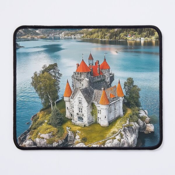 Item preview, Castle on island designed and sold by MorningFive.