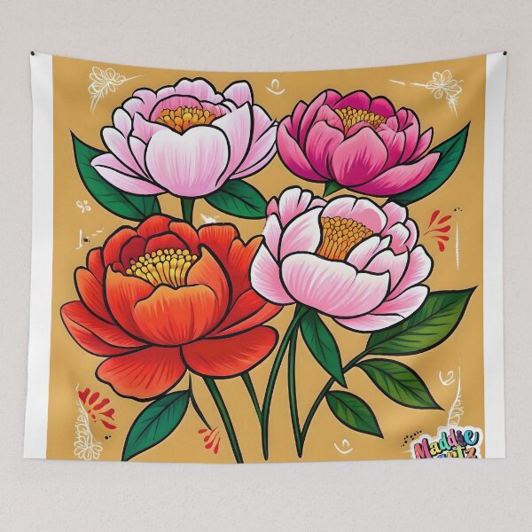 Item preview, Flowers Feng shui designed and sold by maddie-artz.