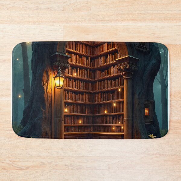 Item preview, The Enchanted Library Tree designed and sold by oanaunciuleanu.