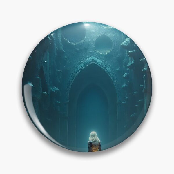 Item preview, The Luminous Descent into the Abyss designed and sold by oanaunciuleanu.