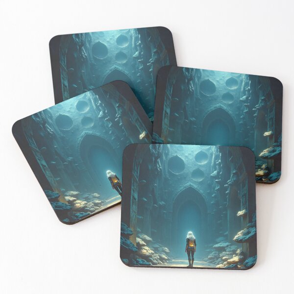 Item preview, The Luminous Descent into the Abyss designed and sold by oanaunciuleanu.