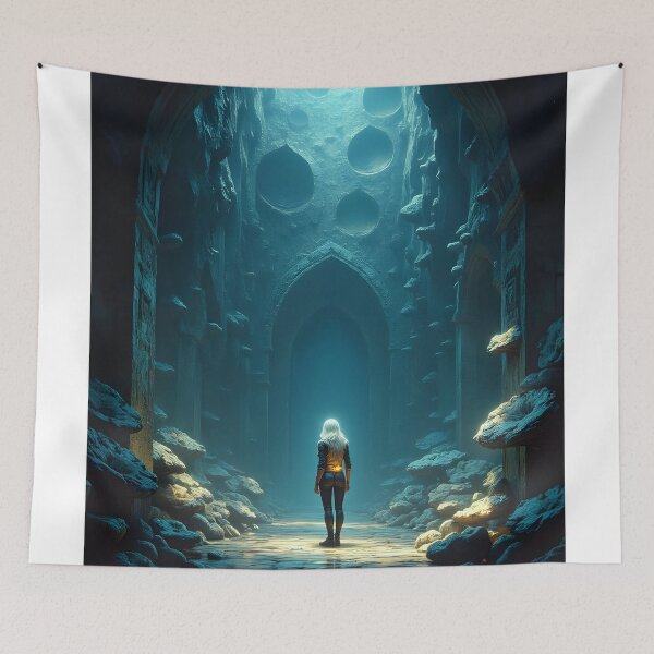 Item preview, The Luminous Descent into the Abyss designed and sold by oanaunciuleanu.