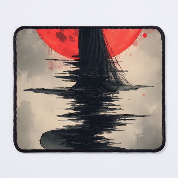 Item preview, The Silent Guardian of the Crimson Moon designed and sold by oanaunciuleanu.
