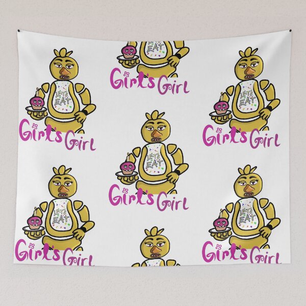 Item preview, Five nights at Freddy's Chica "Girls girl" design designed and sold by MacieRan.