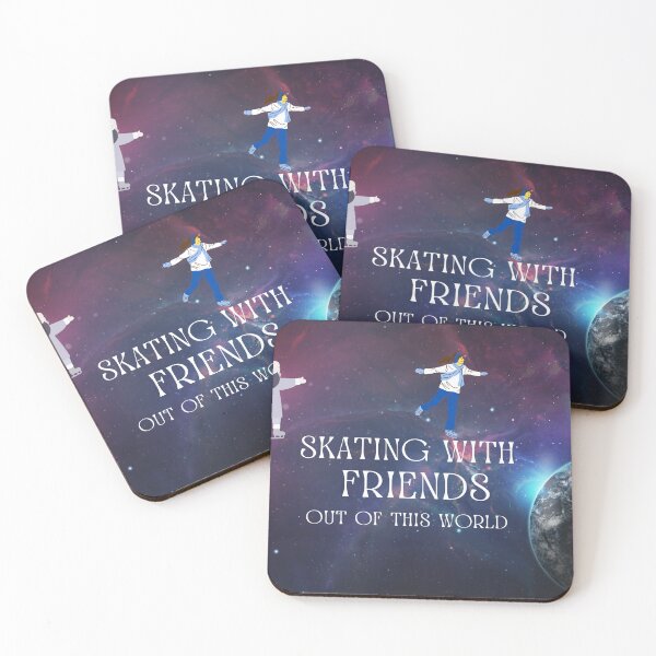 Item preview, Skating out of the world with friends designed and sold by neena786.