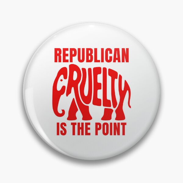 Item preview, Republican Cruelty Is the Point Custom Typography designed and sold by EthosWear.