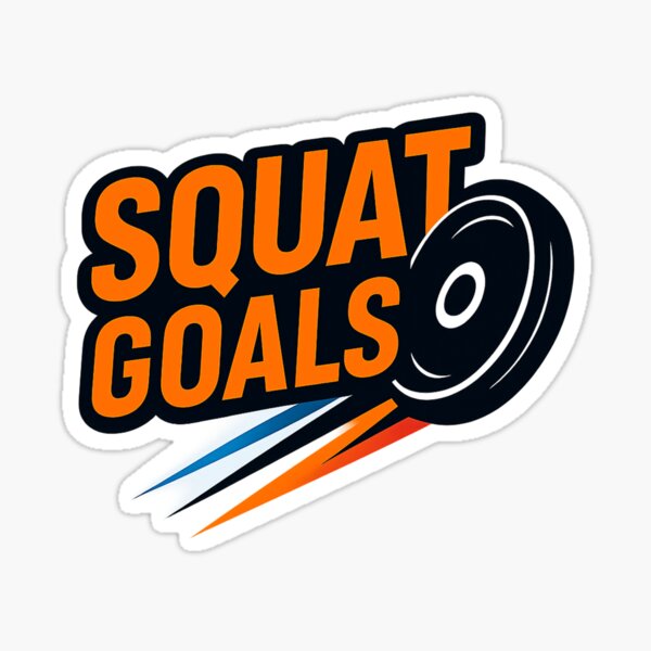 Item preview, Squat Goals Gym Motivation Tee designed and sold by TONSNAP.