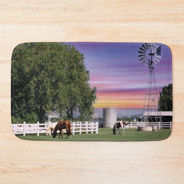 Item preview, Horses on a ranch, Texas designed and sold by Mauswohn.
