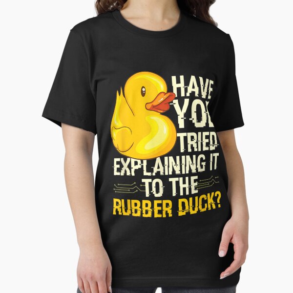 Item preview, Canard en caoutchouc pour débogage, cadeau amusant pour programmeur designed and sold by Hlz-0118.