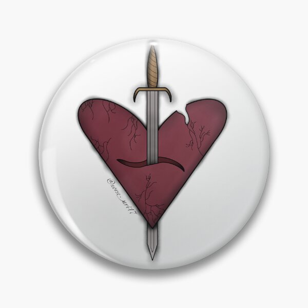 Item preview, Pierced in the heart designed and sold by Norse.art17.